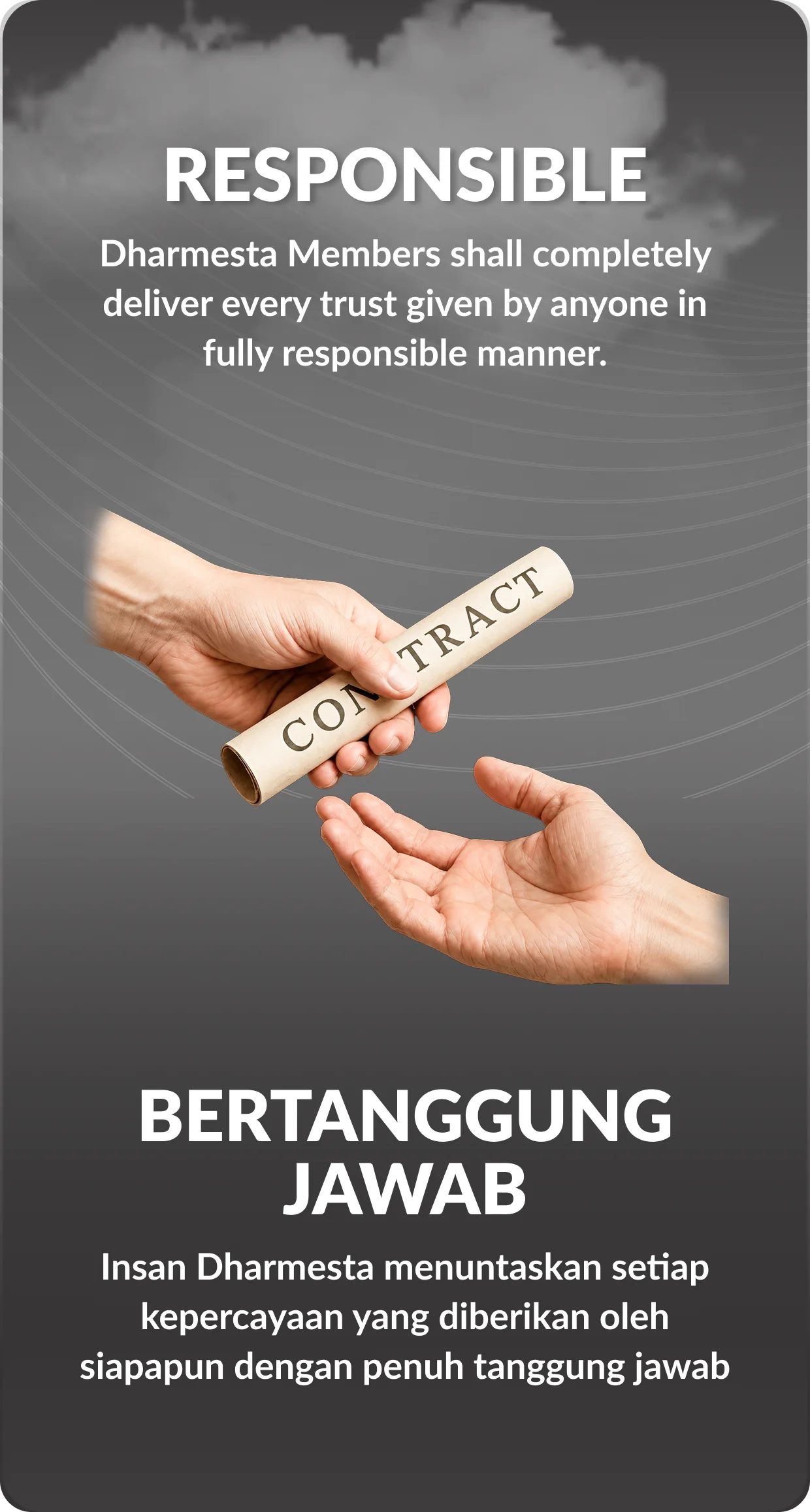 BERTANGGUNG JAWAB